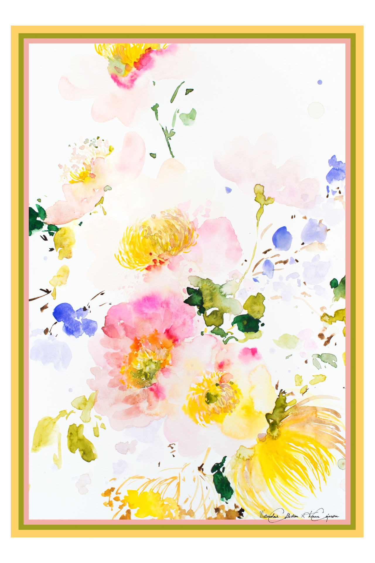 Solar Solstice Small Scarf - dianacojocaru.art