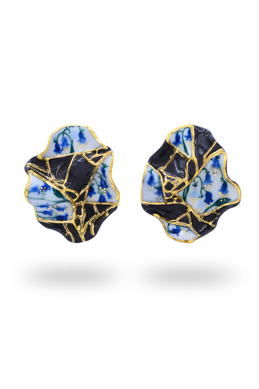 Kintsugi Japanese Harebells - dianacojocaru.art