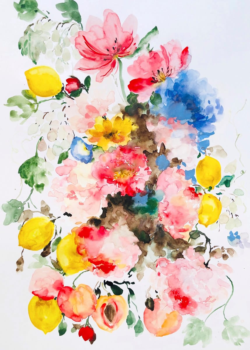 Paintings Fruits and Flowers - dianacojocaru.art