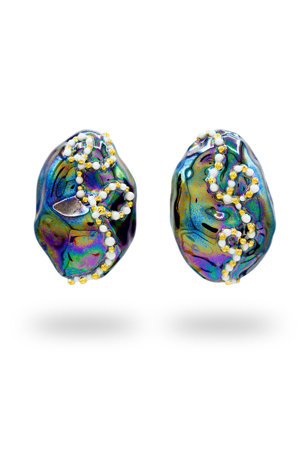 PEARL Black & Gold Pearl - dianacojocaru.art