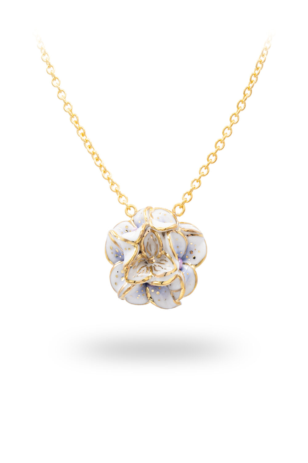 Soft Rosette Pendant - dianacojocaru.art