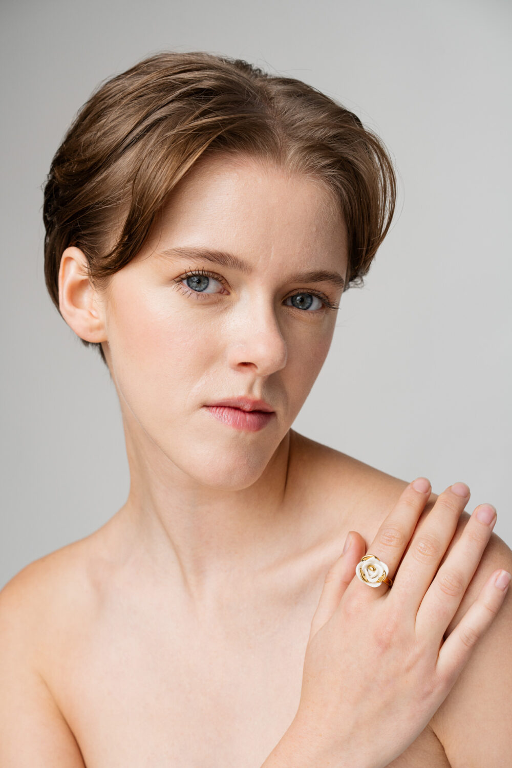 Snow White Ring - dianacojocaru.art