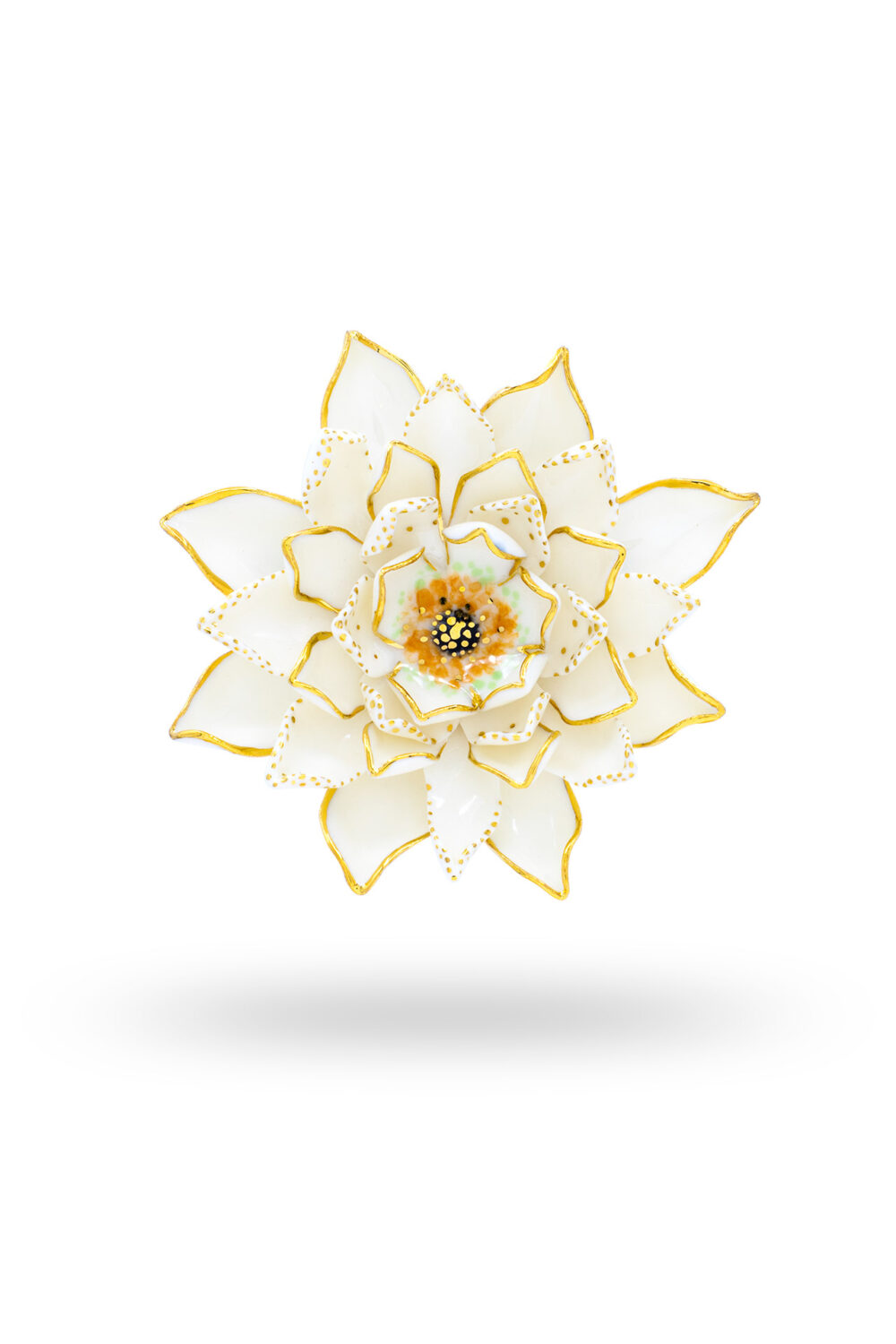Brooch Lotus - dianacojocaru.art