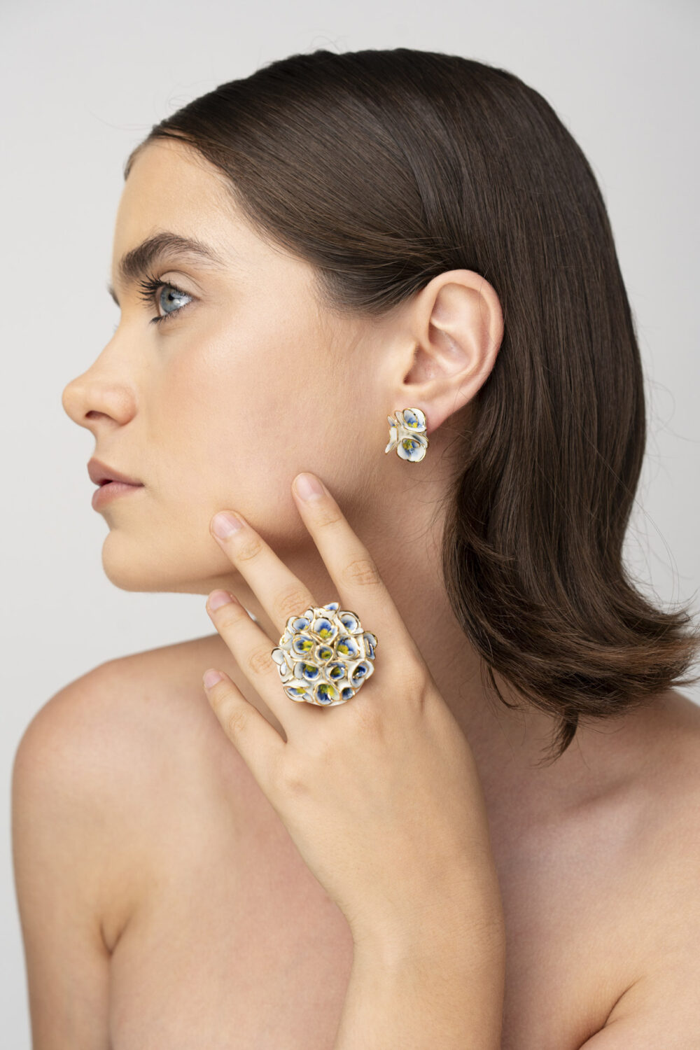 Delphinium Blossom Ring - dianacojocaru.art